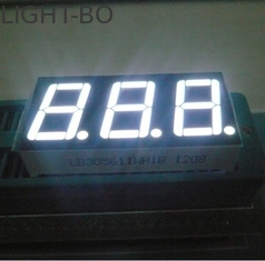 14.2mm (0,56&quot;) Segment LED-Anzeige der Weiß-3 Stellen-7 für digitale Temperatur/Humidity-Indikatoren