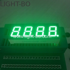 Vierzahlen7 segmentieren numerische LED-Anzeige ein reines Grün von 0,4 Zoll für Temperaturüberwachung