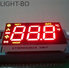 Segment LED-Anzeige ultra Rote/des Gelb-7 0,5 Zoll-allgemeine Anode zur Kühlschrank-Steuerung