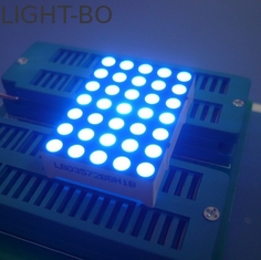 Der Digital-Zeit-Zonen-5x7 lange Lebenszeit Punktematrix LED-Anzeigen-ultra Blue1.26 des Zoll-3mm