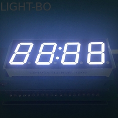 Hohe Helligkeit 0,56&quot; Leistungsaufnahme der LED-Uhr-Anzeigen-ultra weiße Farbgeringen energie