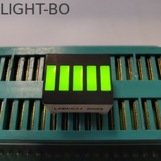 5 gemeiner Lichtstrahl des Segment-574nm der Kathoden-LED für Batterie-Anzeige