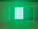 Reiner grüner 200mcd 5x7 Dot Matrix LED-Anzeigen-transparenter Kleber