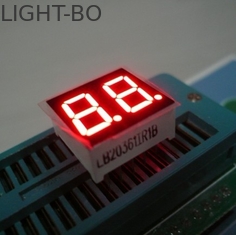 Segment LED-Anzeigen-hohe Helligkeit der 0,36 Zoll-rote Doppelstellen-7 für elektronisches Gerät