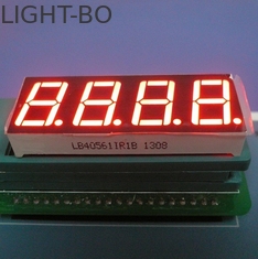 Superrot 7-Segment LED-Anzeige für 4-stelligen 0,56 Zoll der Temperaturüberwachung