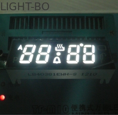 BAD-/SMD Pin kundenspezifische LED-Anzeige, allgemeines Segmentanzeige-Reinweiß der Kathoden-7