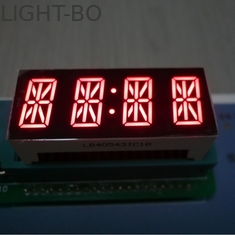 4 Segment der Stellen-7 alphanumerisches LED-Anzeigen-helles Rot für Instrumentenbrett