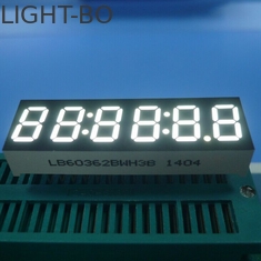 6 Segment LED-Anzeige der Stellen-7, ultra helle Uhr Diplay des Weiß-LED 0,36 Zoll