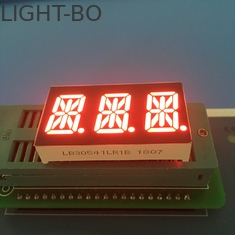 0,54&quot; 3 der Stellen-14 Farbe Segment LED-Anzeigen-alphanumerische super helle des Rot-LED
