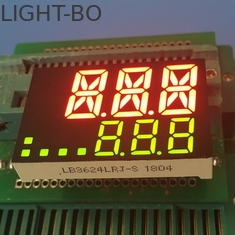 Hohe Helligkeit kundenspezifische LED-Anzeigen-allgemeine Kathode für Temperatur-Indikator