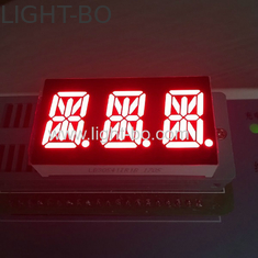 Dreifaches Segment LED-Anzeigen-allgemeines Kathoden-Rot der Stellen-14 für Instrumentenbrett