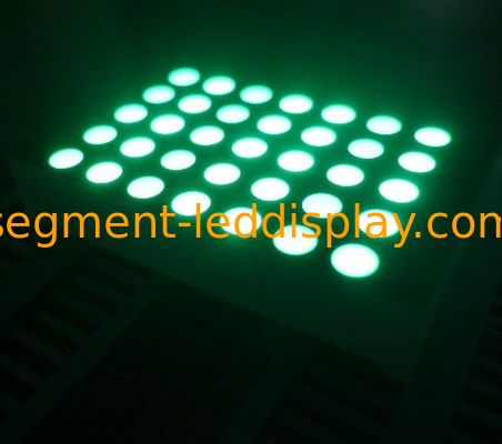 Ein guter Preis. Weiße/rote/blaue/grüne Runde 5 x 7 LED-Matrix-Anzeige für Werbung Online