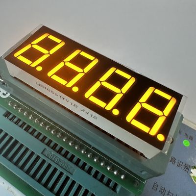 Ein guter Preis. Ultrahellem Bernstein 4 Ziffern 14,2 mm 7 Segment LED-Display Gemeinsame Anode zur Temperaturkontrolle Online