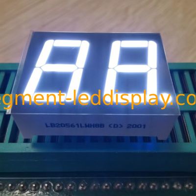 Ein guter Preis. Allgemeine Kathode 7 Segment LED-Display Doppelstellig 14,2 mm Weißfarbe Online