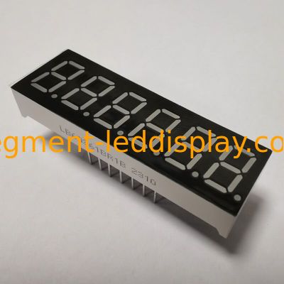 Ein guter Preis. Super helle rote 6-stellige 0,36-Zoll 7-Segment-LED-Display, weit verbreitet für die Instrumententafel verwendet Online