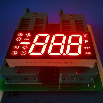 Ein guter Preis. 3-stelliges 7-Segment-Common-Anode-Superhelles Rot-LED-Display für das Kühlsystem Online