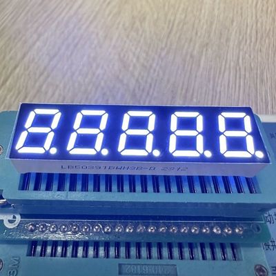 Ein guter Preis. 7 Segmente LED-Display Ultraweiß 5 Ziffern 0,39 Zoll Gemeinsame Kathode für digitale Anzeige Online