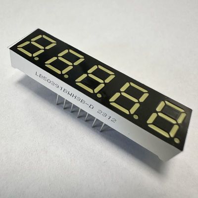 Ein guter Preis. Ultraweiß 7 Segment LED-Display 5 Ziffern 0,39 Zoll gemeinsame Anode für digitale Anzeige Online