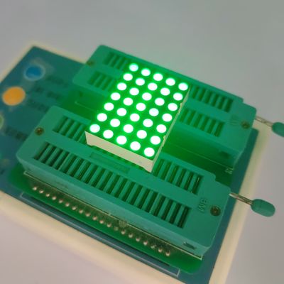 Ein guter Preis. 3mm 5 X 7 DOT Matrix reines grünes LED-Display für digitale Zeitzone-Uhranzeige Online