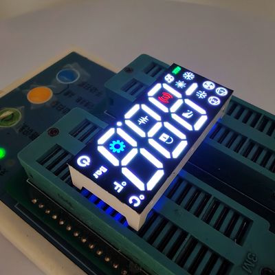 Ein guter Preis. Weiß/Blau/Grün/Rot 3-stelliges 17mm 7-Segment-LED-Display, gemeinsame Anode, für Kühlschranksteuerung Online