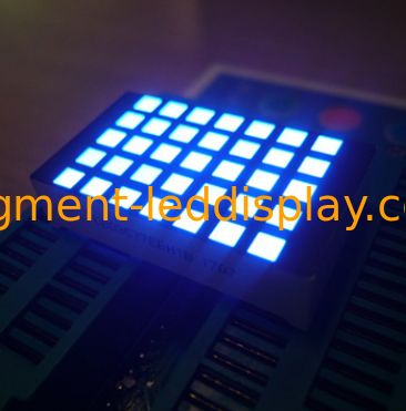 Ein guter Preis. Ultrahellblau 3mm 5*7 Quadratpunkte Matrix LED-Display-Reihe Kathoden-Säulen-Anode für Aufzug Fußbodenanzeiger Online