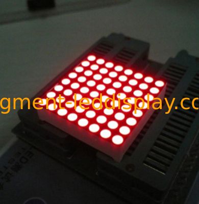 Ein guter Preis. 1,26-Zoll 3mm 8 x 8 Amber Dot Matrix LED-Anzeige Online