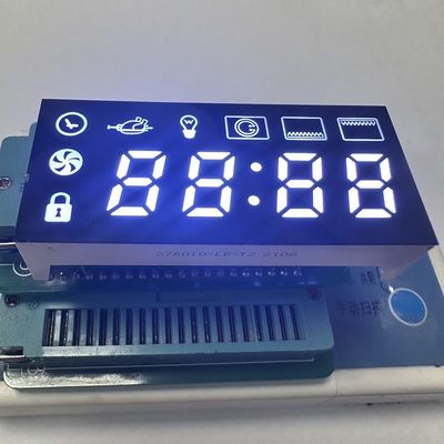Ein guter Preis. Reinweiß 7 Segmente LED-Display 4 Ziffern Gemeinsame Kathode für Ofen Timer Steuerung Online