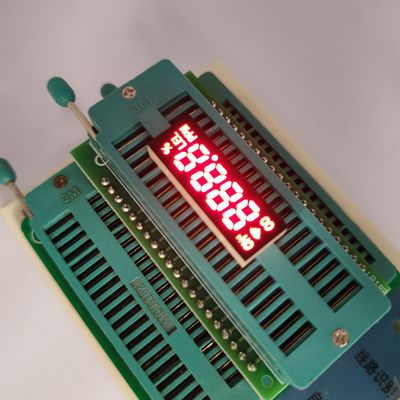 Ein guter Preis. Rot 4-stelliges 7-Segment-LED-Uhrbildschirm für Haushaltsgeräte Online