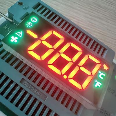 Ein guter Preis. 3-stellige 7-Segment-LED-Anzeige, 0,67 Zoll (17 mm), Zweifarbig (Ultrahellrot/Reingrün), Kathode für Zuhause Online