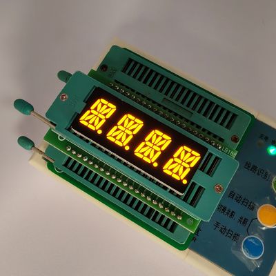 Ein guter Preis. Ultra Bright Yellow 4 Digit 16 Segment Alphanumeric LED Display for Instrument Panel Online
