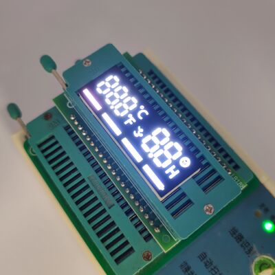 Ein guter Preis. Ultraweiß/Rot 7-Segment LED-Uhr-Display-Modul für den Fahrzeugzeit-/Temperaturanzeiger Online