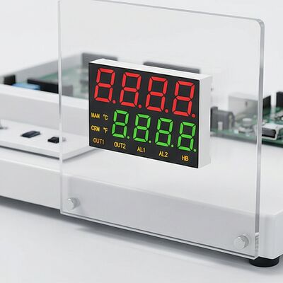 Ein guter Preis. Rot/Grün/Gelb Doppellinie 7-Segment-LED-Display mit gemeinsamer Anode zur Temperaturkontrolle Online
