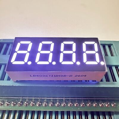 Ein guter Preis. 4 Digit 9.2mm Ultra Bright White Common Anode 7 Segment LED Display for Process Control online