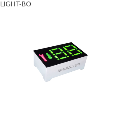 Kundengebundene 2 Segment LED-Anzeigen-allgemeine Anode der Stellen-7 für industriellen Temperatur-Indikator
