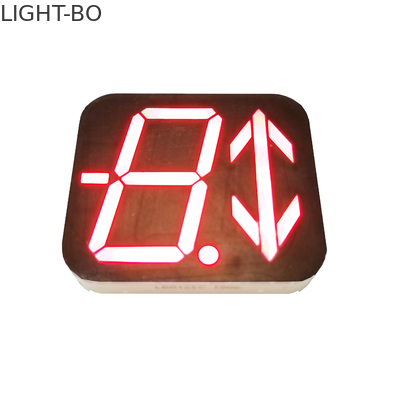 LED-Anzeigen-ultra Rot Segment der Gewohnheit 7 40 x 46 x 8 Millimeter-Maße
