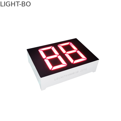 Ein guter Preis. Ultra helle rote Doppelder stellen-7 allgemeine Anode Segment LED-Anzeigen-0.79inch für Warmwasserbereiter Online