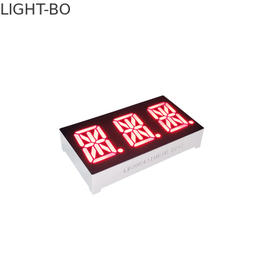 Super rote dreifache Segment LED-Anzeigen-allgemeine Anode der Stellen-0.54inch 14 für Instrumentenbrett