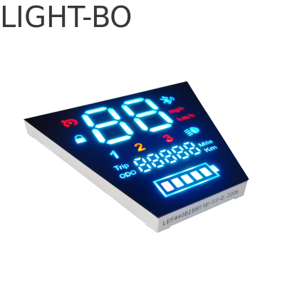 Ein guter Preis. Segmentanzeige 120mcd LED sieben 80mW Tri für elektrisches Motorrad-Fahrzeug Online