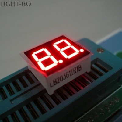 Ein guter Preis. Segment LED-Anzeigen-hohe Helligkeit der 0,36 Zoll-rote Doppelstellen-7 für elektronisches Gerät Online