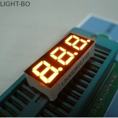 Ein guter Preis. Dreistellige Mini7 Segment LED-Anzeige, die für Indikatorgelb multiplext Online