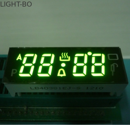 Schwarzes Gesicht numerische LED-Anzeige, 7 Stellen-Anzeige des Segment-4 mit 120C Betriebstemperatur