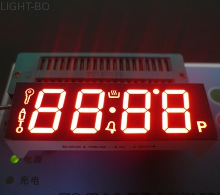 Kundenspezifisches Segment der LED-Anzeigen-4 Stellen-7 für Ofen-Timer Cotrol-Farbrotes grün-blaues Weiß