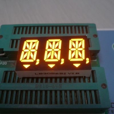Ein guter Preis. 0,56 Zoll 3-stellige 14-Segment-LED-Anzeige Super Amber für Digitalanzeige online