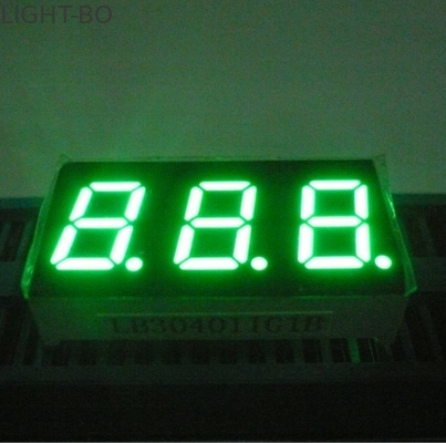 Ein guter Preis. Dreistelliges reines Grün 7 Segmente LED-Display Gemeinsame Kathode Online