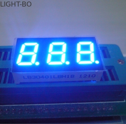 Ultrahellblau 7 Segment numerische LED-Anzeige 3 Ziffern gemeinsame Anode