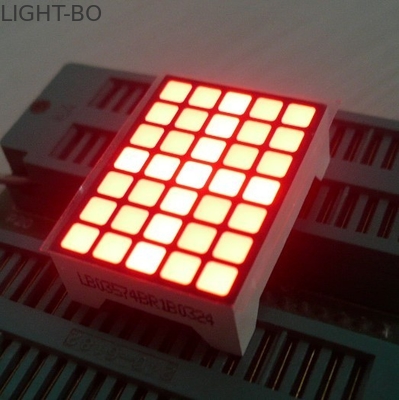 Ultra rote Punktematrix führte Anzeige 5x7 22 x 30 x 10 Millimeter für Aufzug-Position