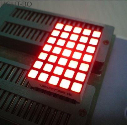 Wasserdichte 5x7 Punktematrix führte Anzeigen-Quadrat mit hoher Helligkeit