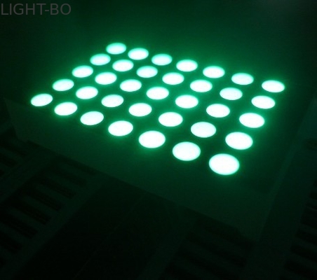 Ein guter Preis. Weiße/rote/blaue/grüne Runde 5 x 7 LED-Matrix-Anzeige für Werbung Online