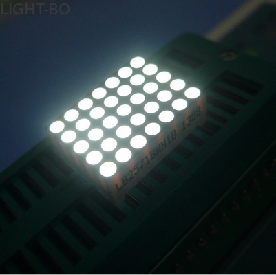 Ein guter Preis. Hoher Matrix-Schirm der Leistungsfähigkeits-Punktematrix LED-Anzeigen-5x7 beweglicher Zeichen-/LED Online