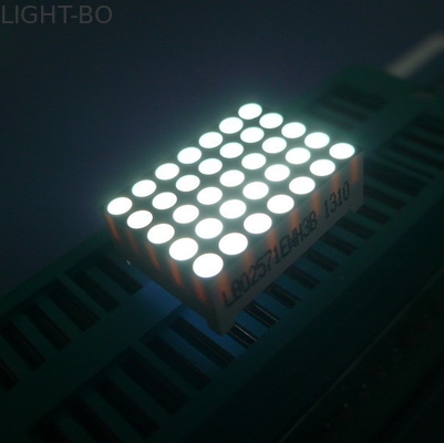 Hoher leuchtender flexibler 0.7inch 5*7 Schirm der Punktematrix-Anzeigen-LED für Anschlagbrett